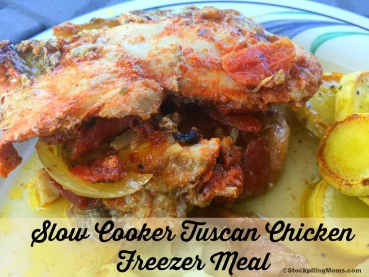 Slow Cooker Tuscan Chicken