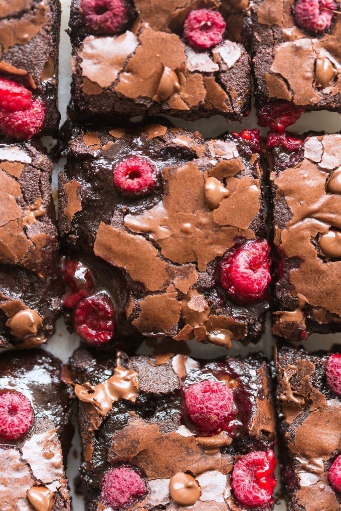 Raspberry Brownies