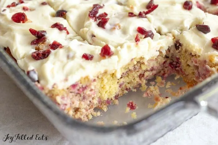 Cranberry Bliss Bars