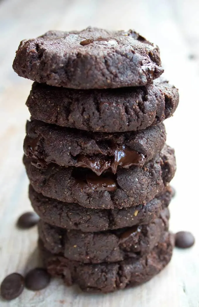  Almond Butter Brownie Cookies