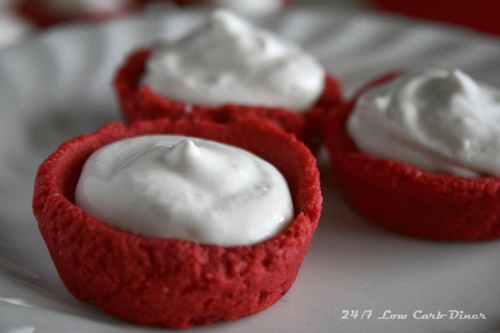 Red Velvet Cookie Cheesecake Cups