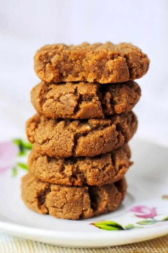 3-Ingredient Peanut Butter Cookies