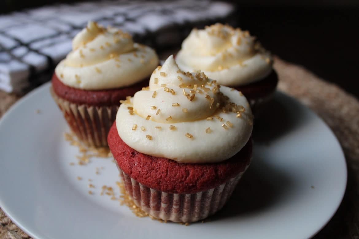 Keto Red Velvet Cupcakes