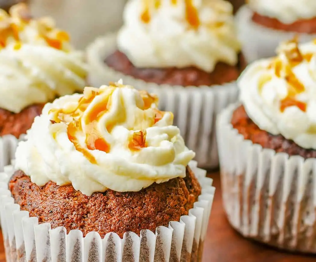 Pumpkin Cream Cheese Cupcakes