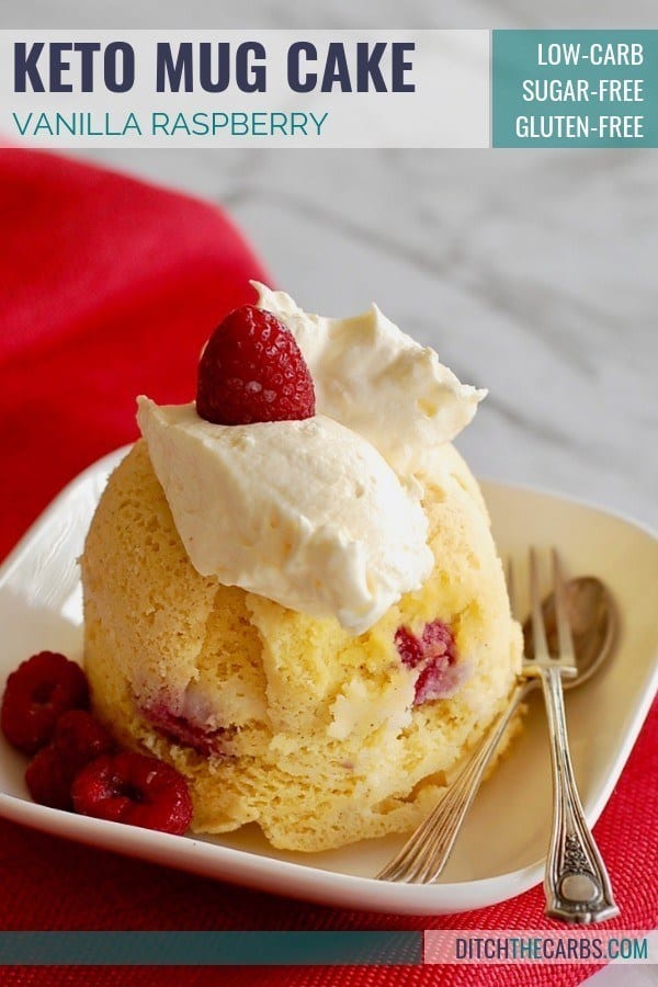 Vanilla Berry Mug Cake