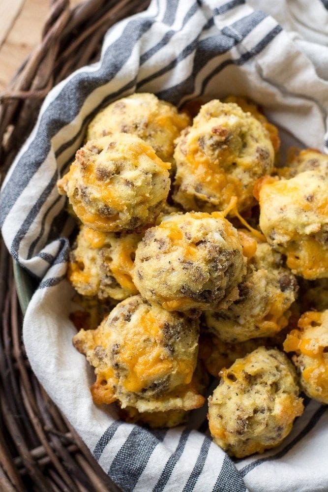 Sausage Egg and Cheese Bites