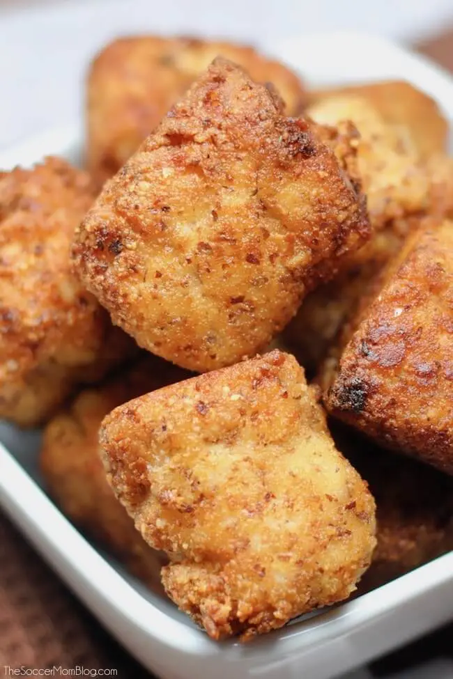 Buffalo Chicken Keto Cauliflower Tots