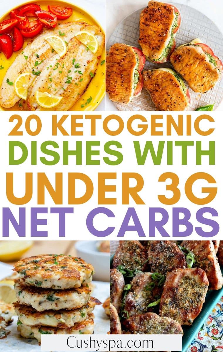 keto meals with under 3g carbs