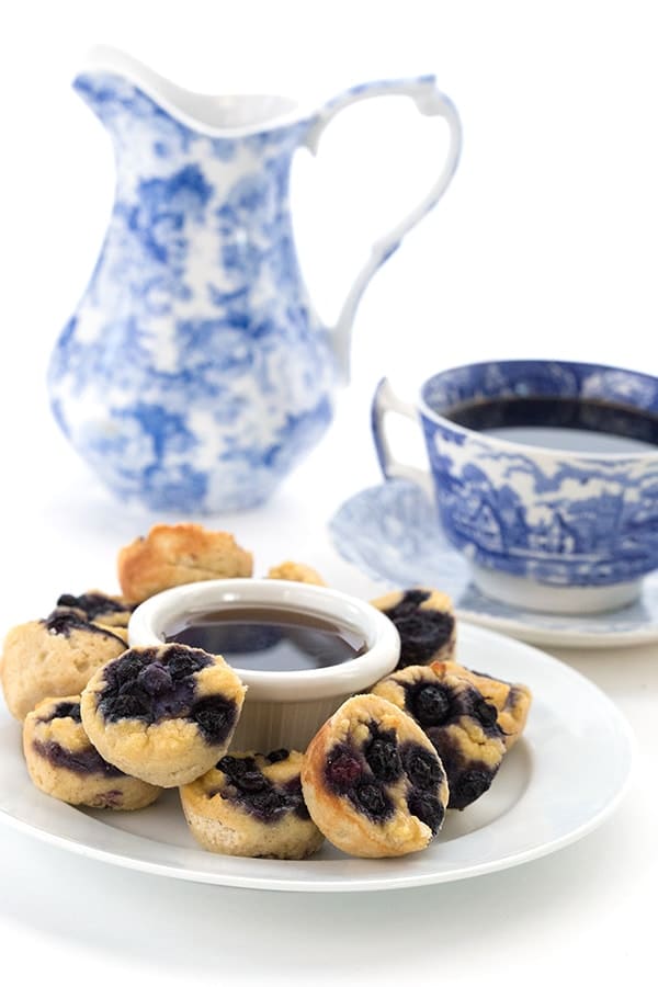 Blueberry Pancake Bites