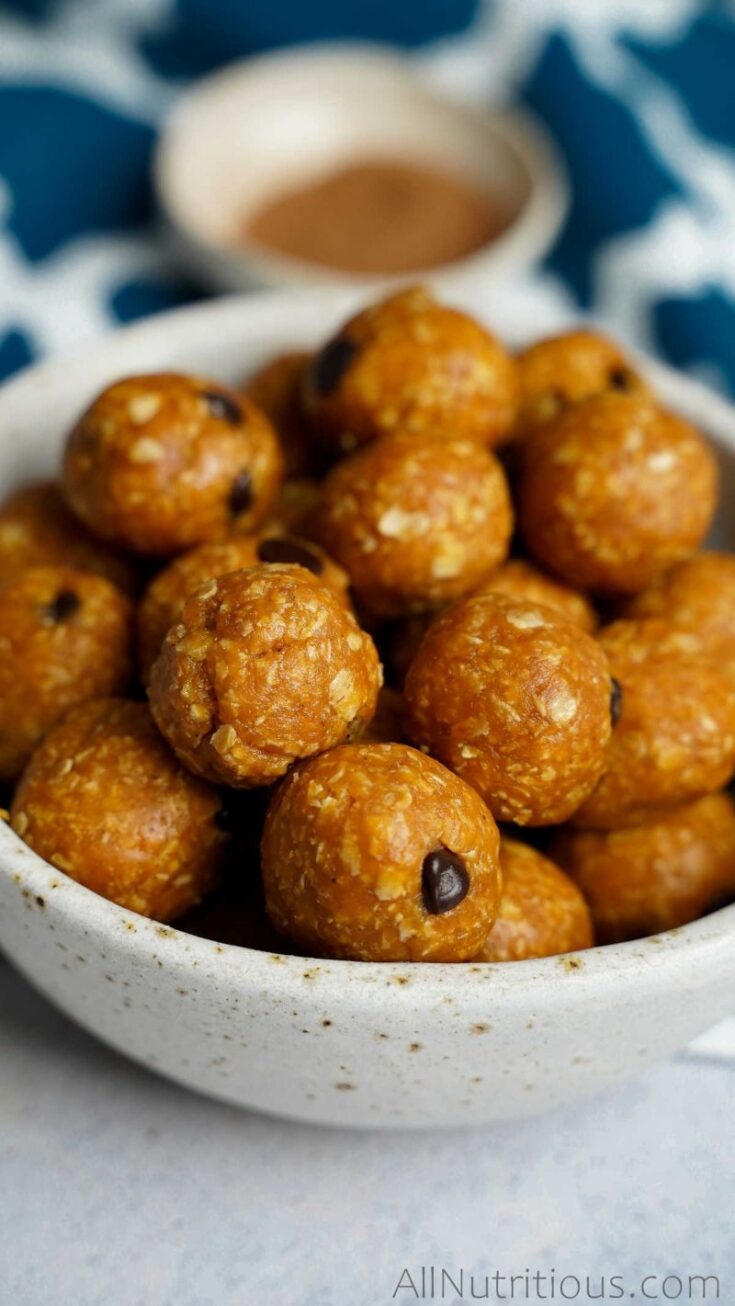 pumpkin protein balls