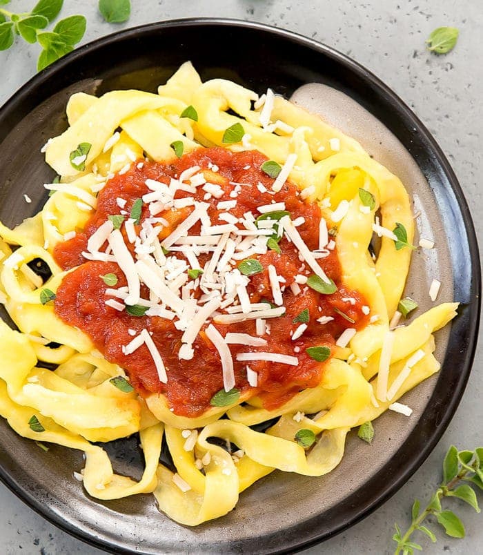 2-Ingredient Keto Pasta