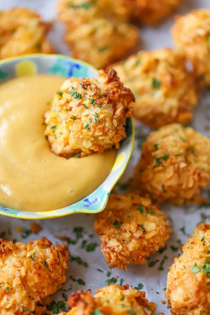 Baked Popcorn Chicken