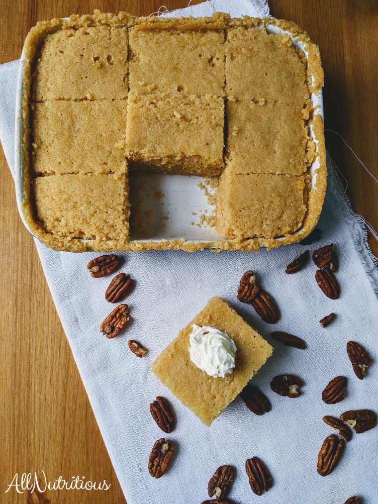 Microwave Peanut Butter Cake