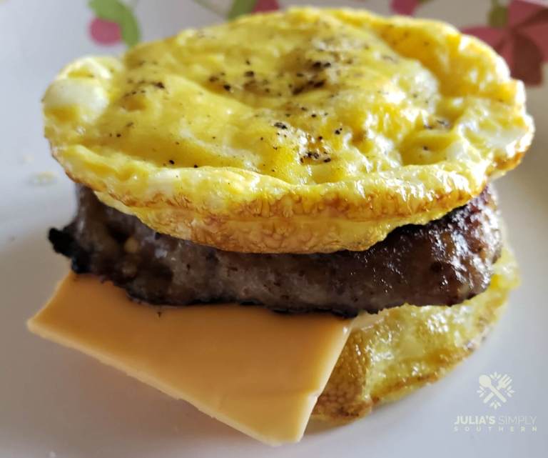 Low Carb Breakfast Sandwiches