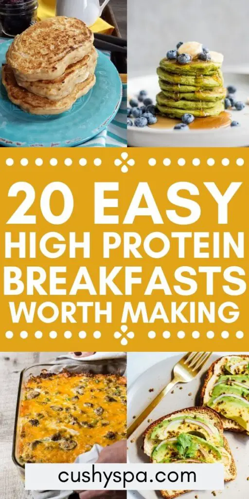 easy high protein breakfast