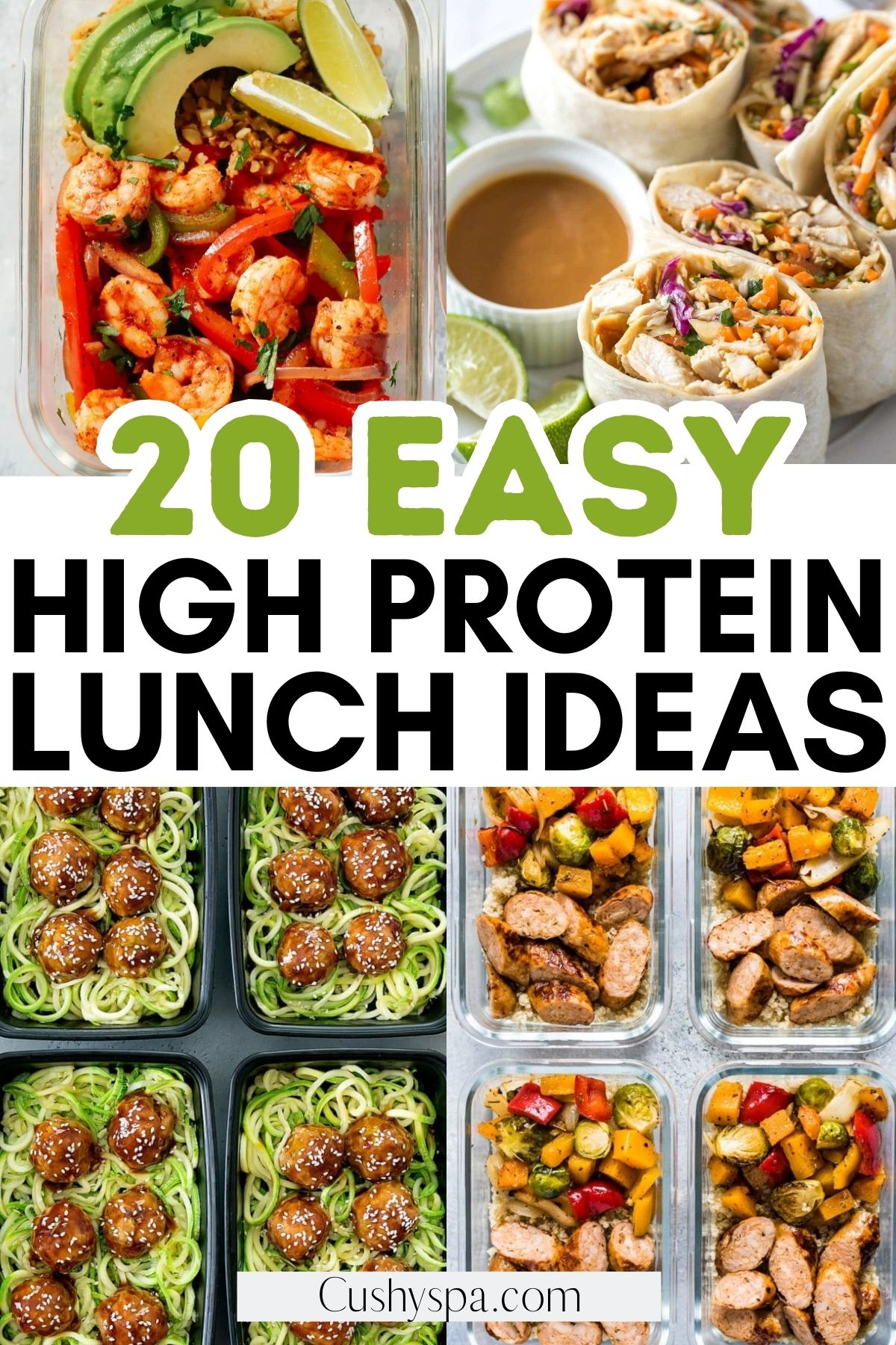 high protein lunch ideas
