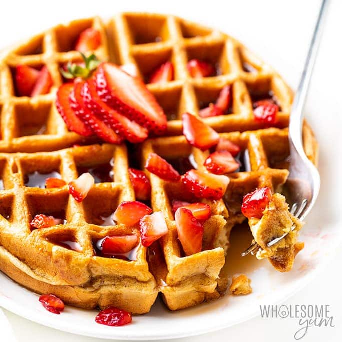 Low Carb Protein Waffles