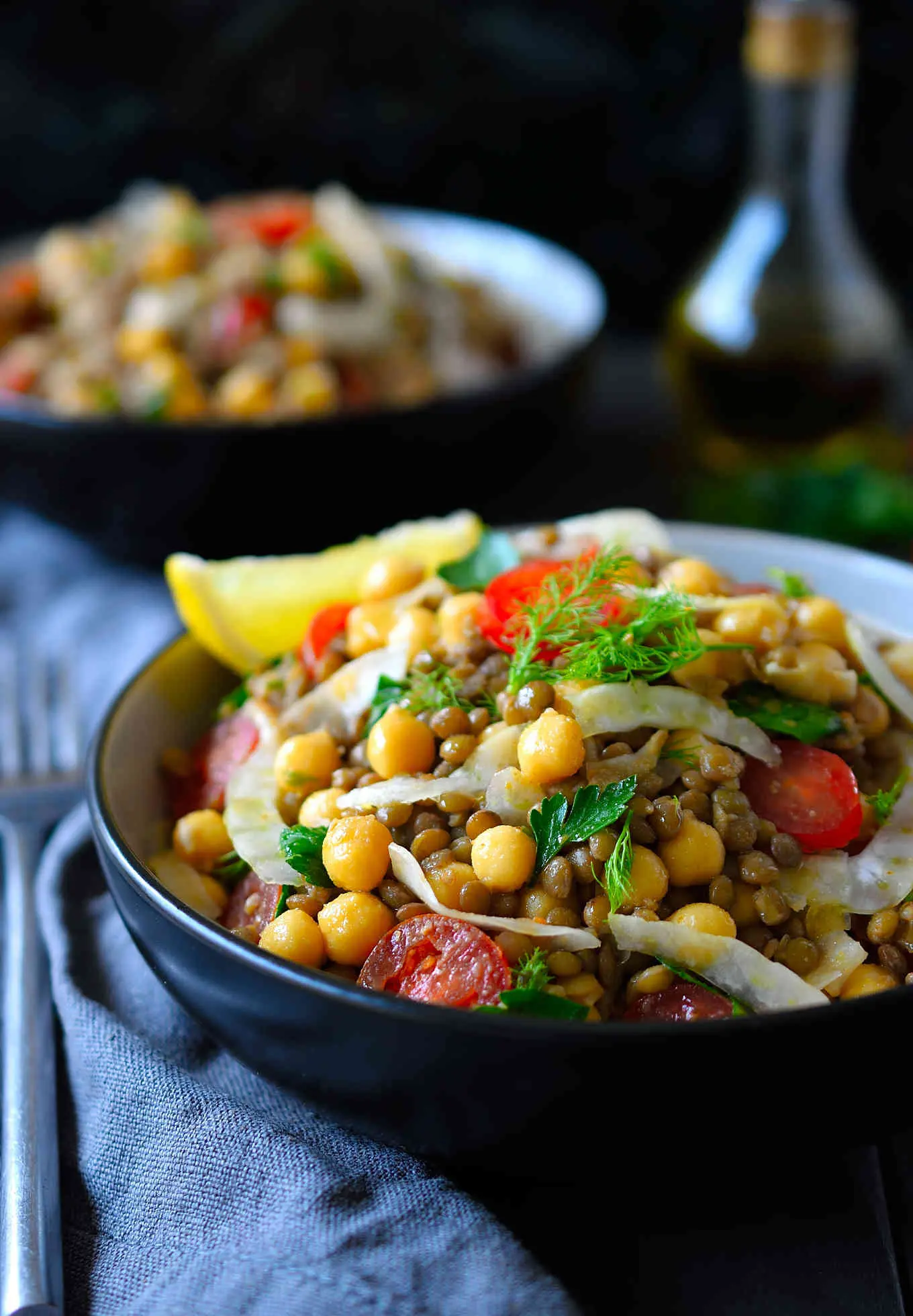 Bean and Lentil Salad