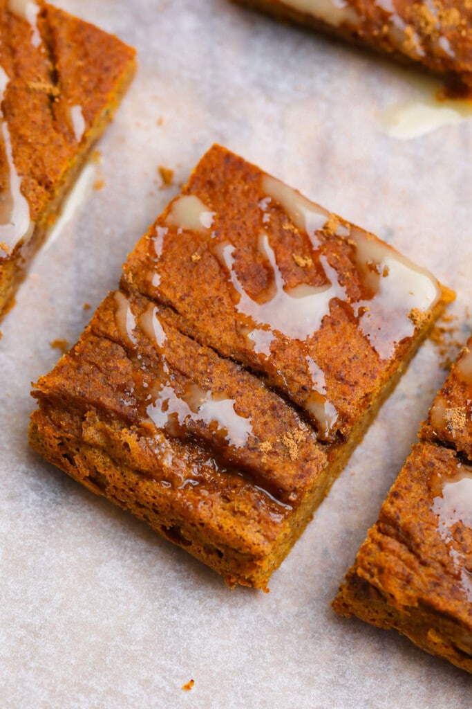flourless pumpkin bars