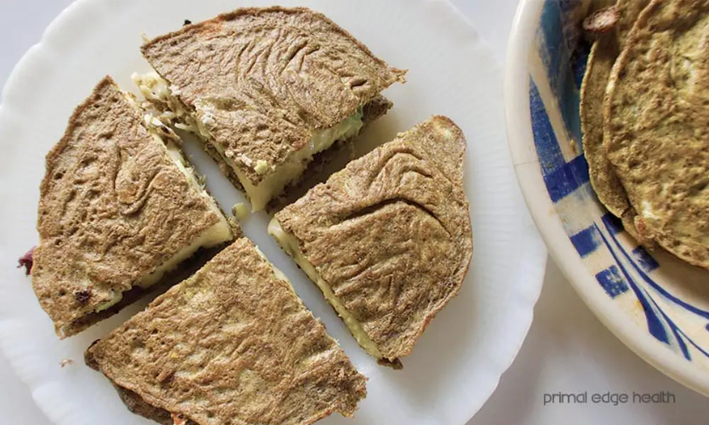 Tuna Melt Keto Quesadilla