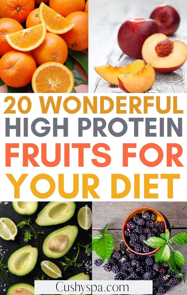 high protein fruits for your diet