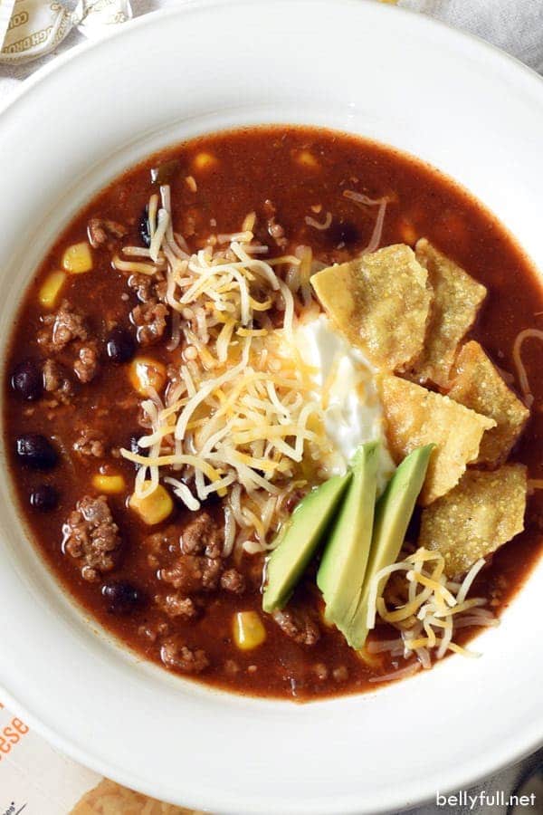 Slow Cooker Taco Soup