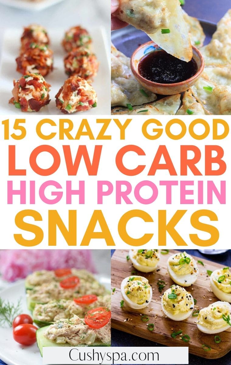 low carb high protein snacks
