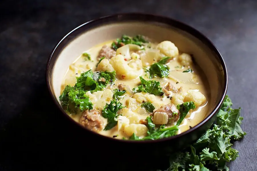 sausage and kale soup