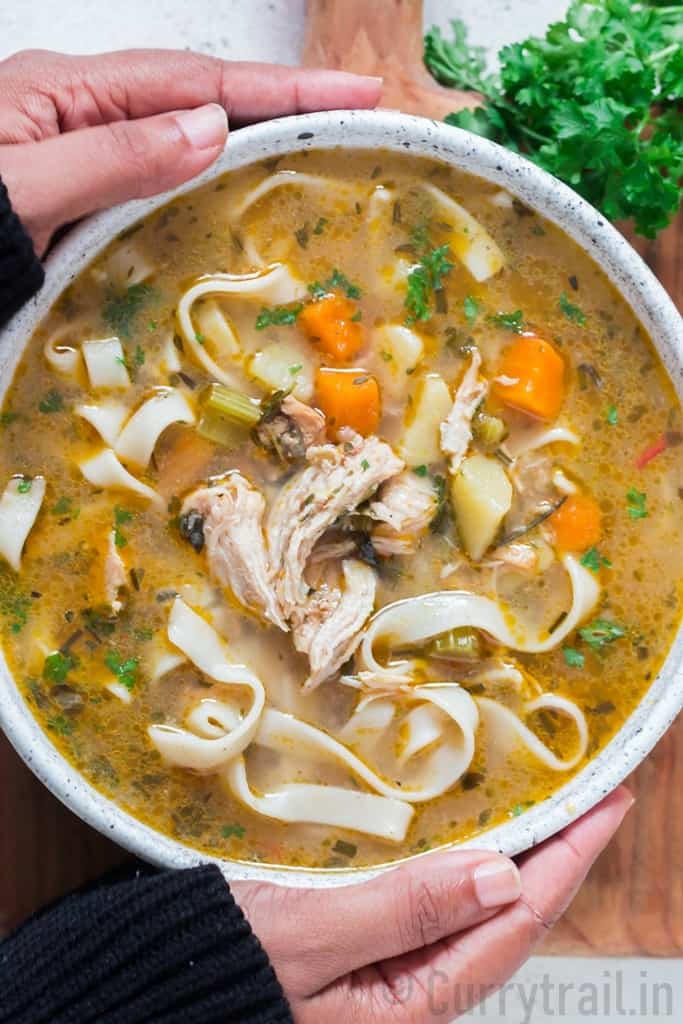 Instant Pot Chicken Noodle Soup