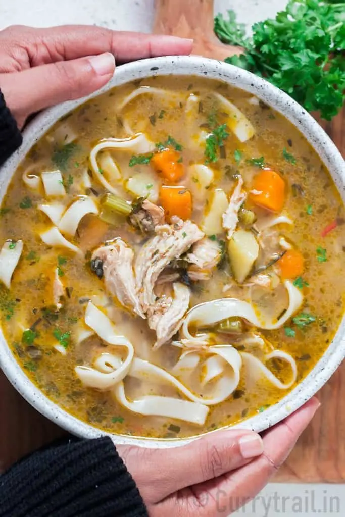 Instant Pot Chicken Noodle Soup