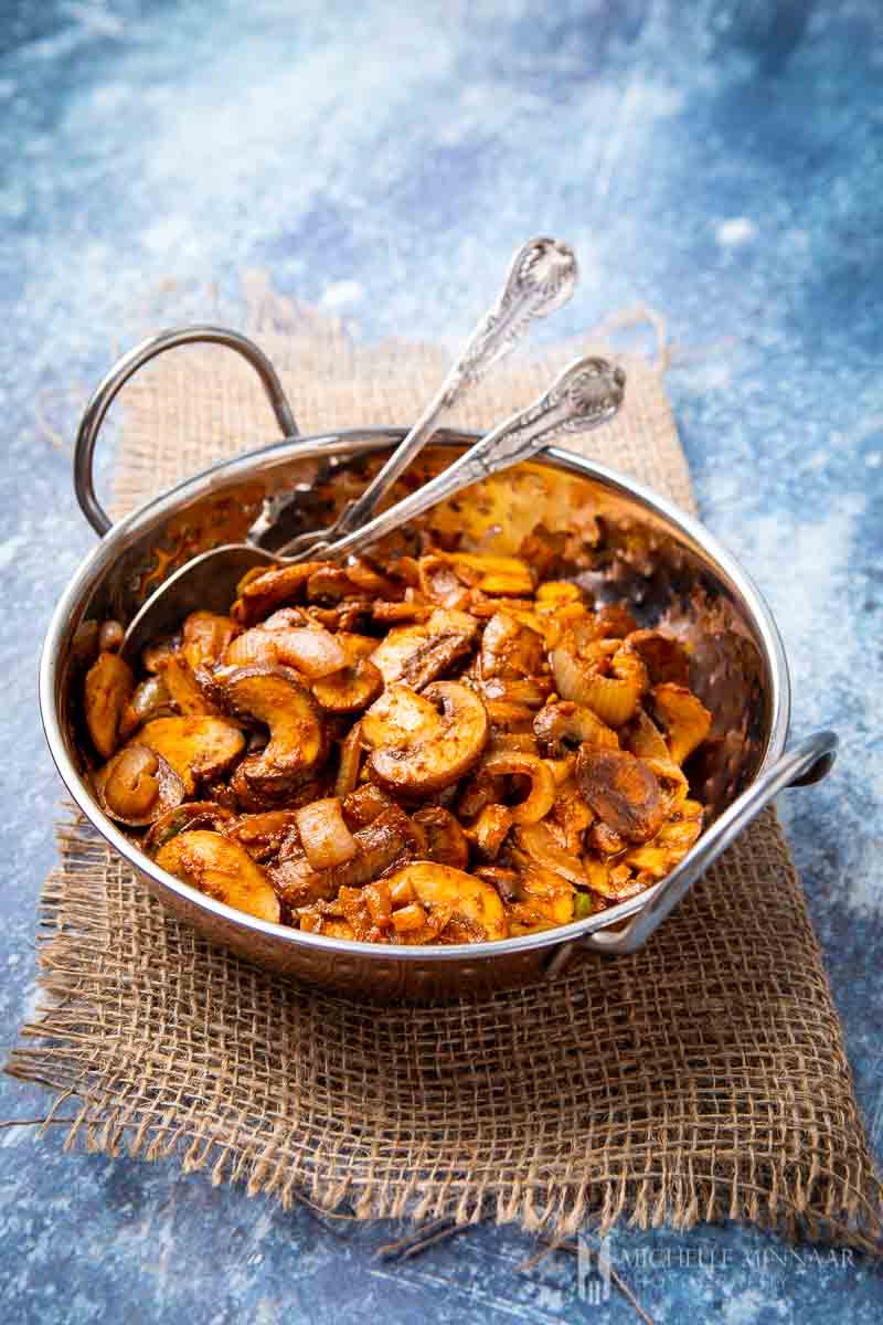 Mushroom Bhaji