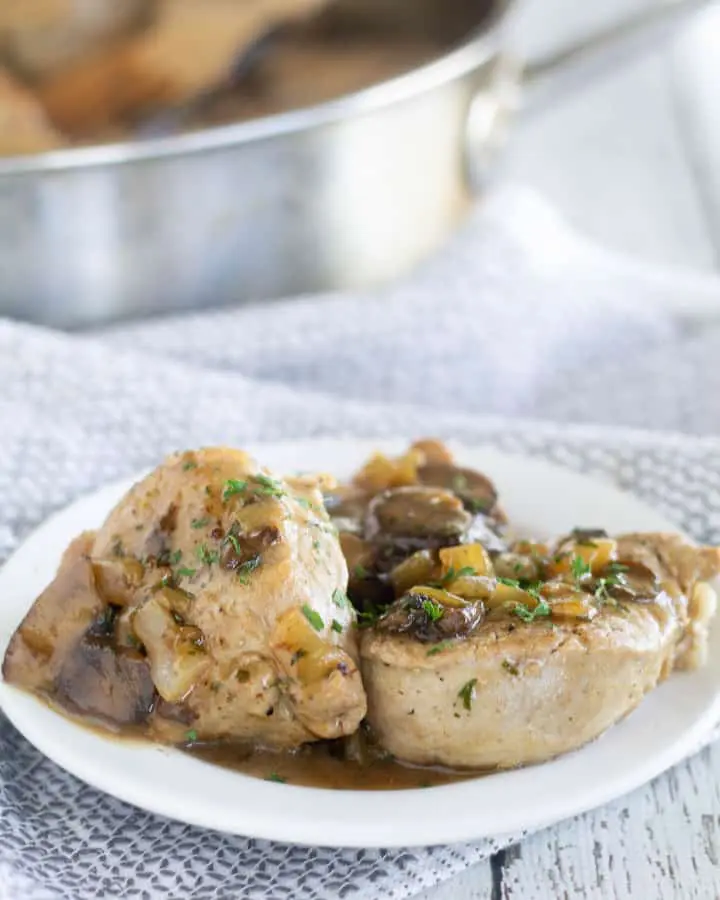 Pork Medallions With Paleo Marsala Sauce