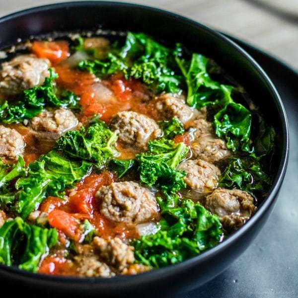 sausage and kale soup