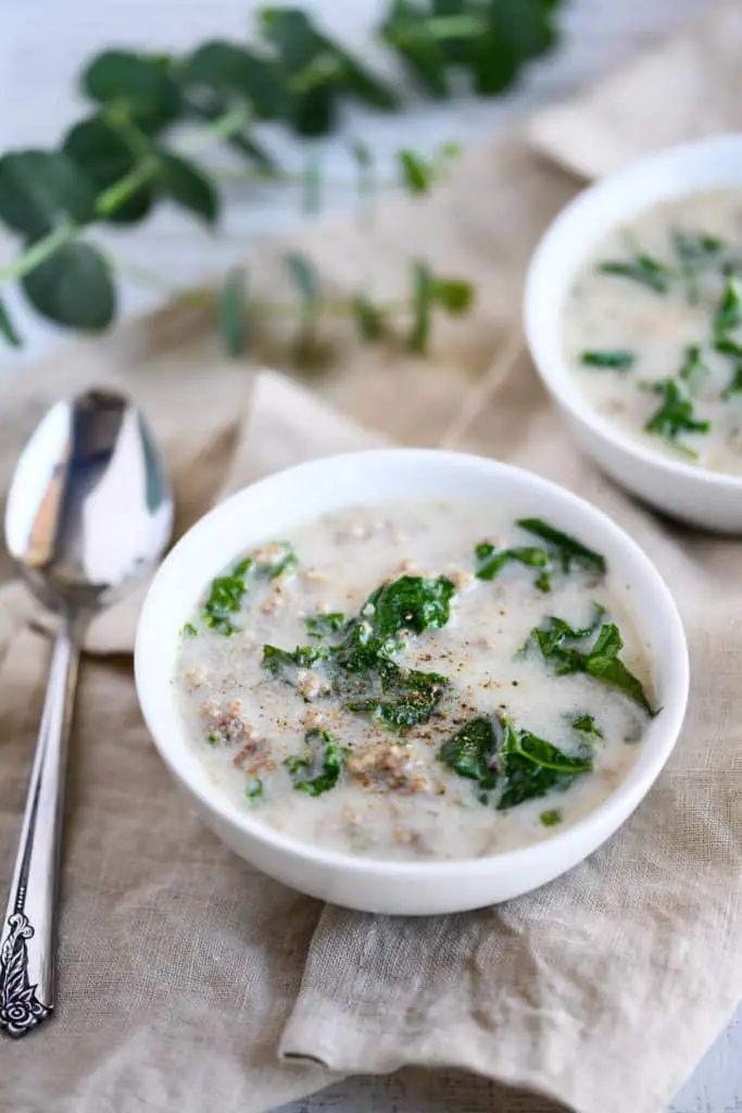  Low Carb Sausage and Kale Soup