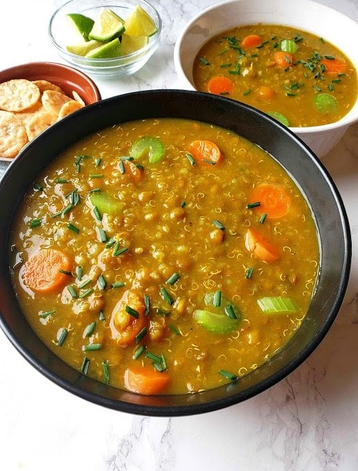 Lentil Quinoa Soup