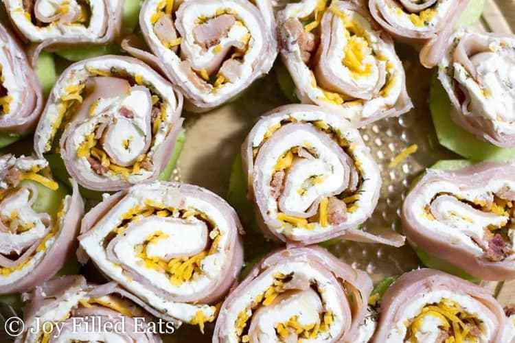 Turkey Bacon Ranch Pinwheels