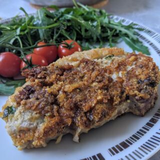 Parmesan Crusted Pork Chops (Keto, Gluten-free)