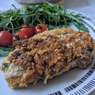 Parmesan Crusted Pork Chops (Keto, Gluten-free)