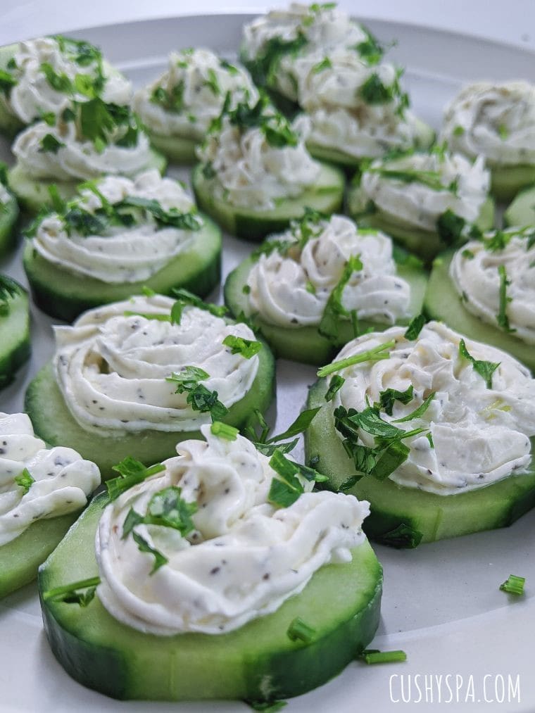 keto cucumber appetizer