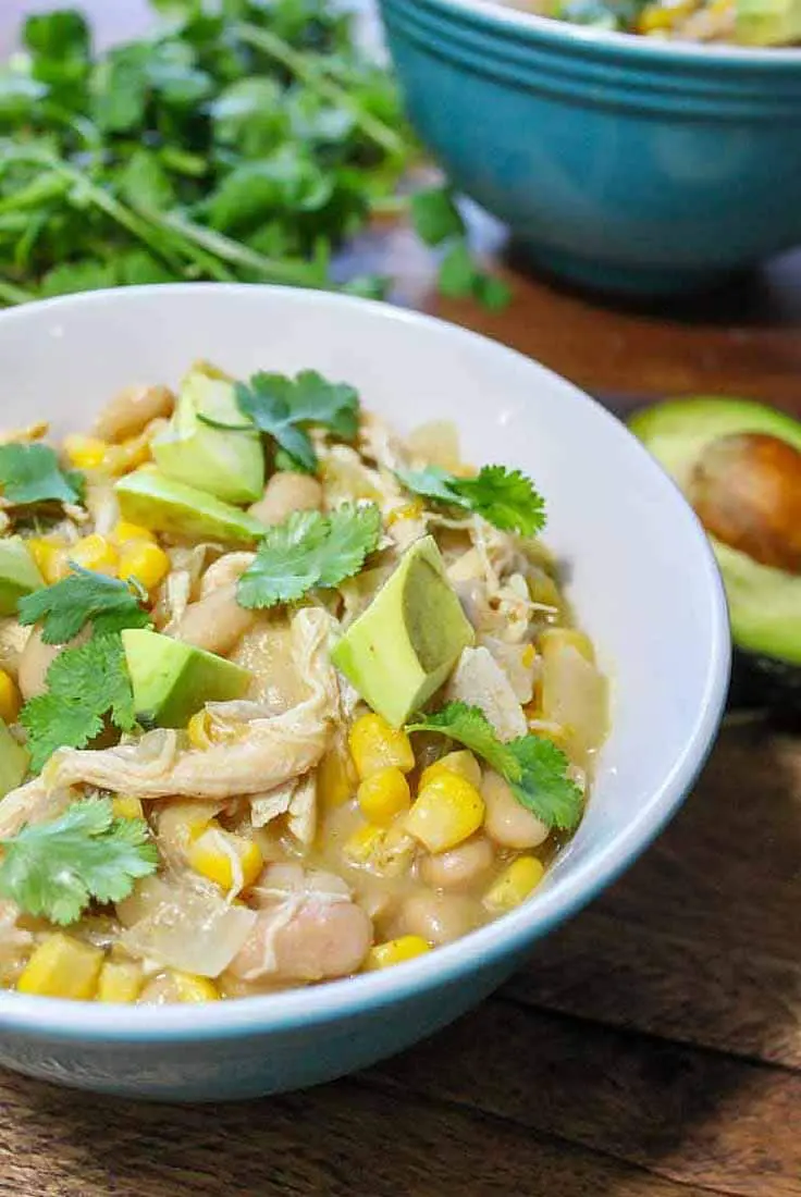 Slow Cooker White Chicken Chili