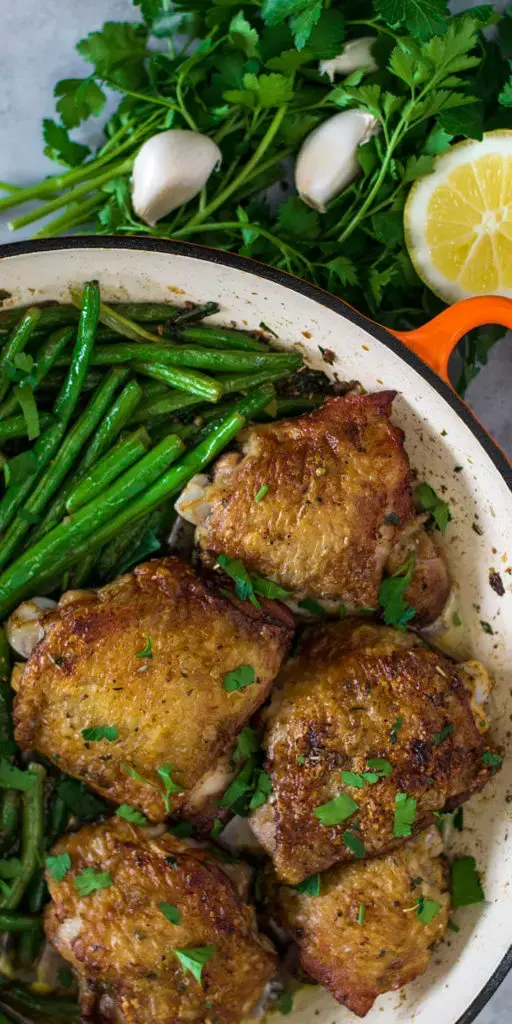 Garlic Butter Chicken Thighs