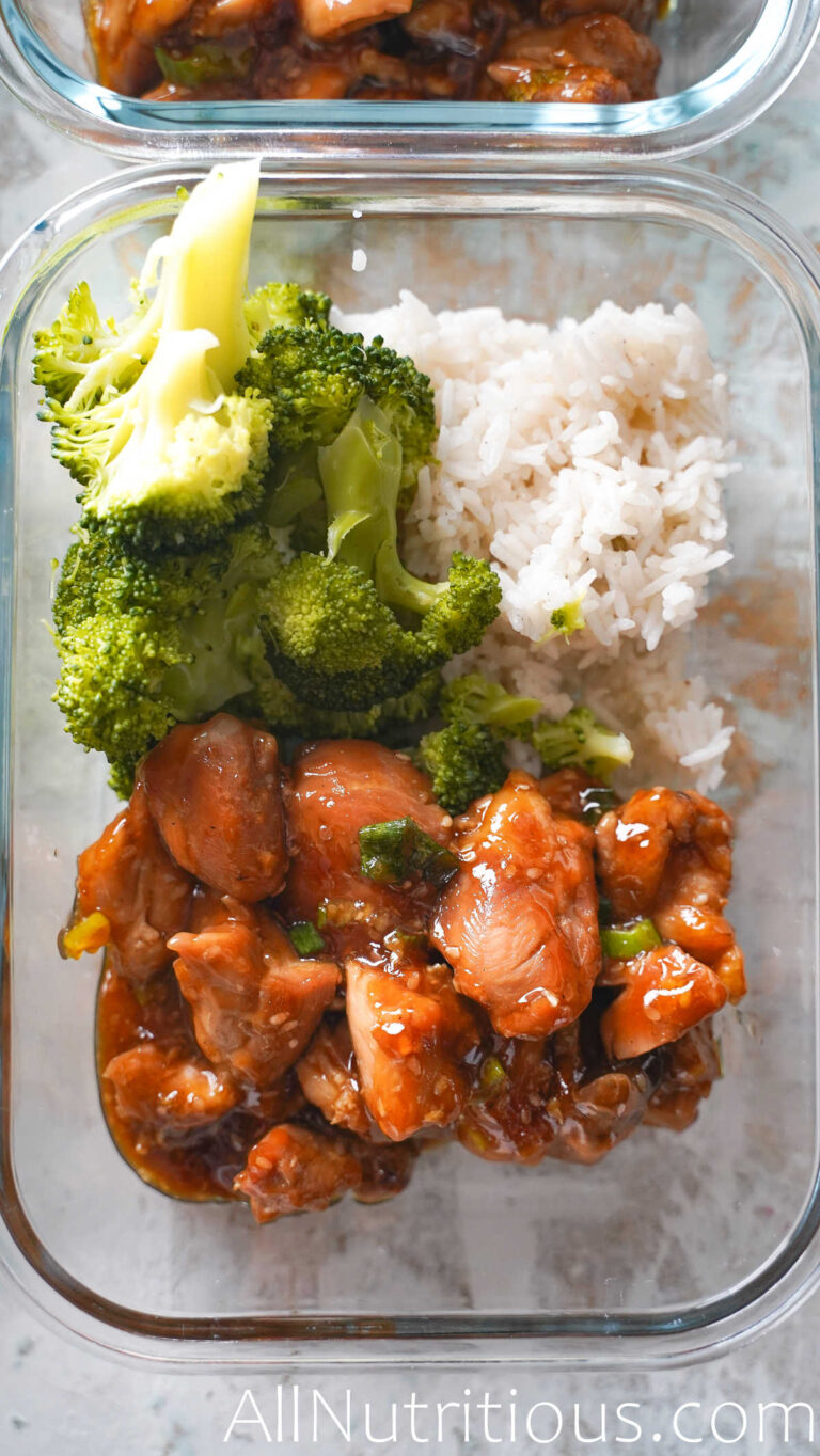 teriyaki chicken meal prep