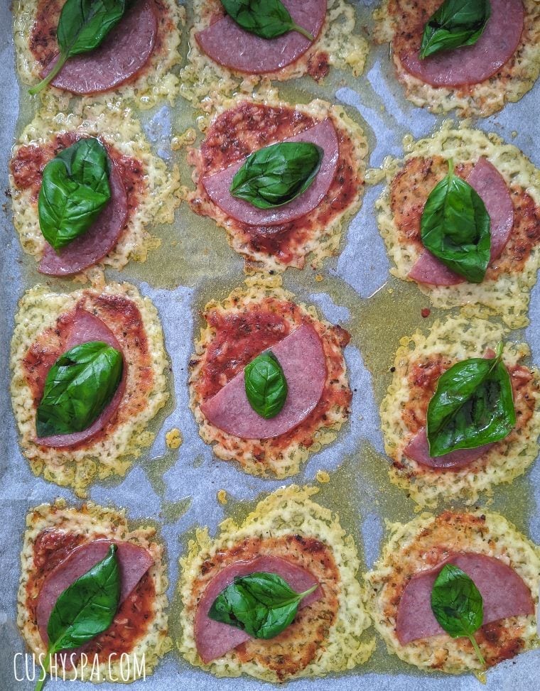 low carb pizza snack