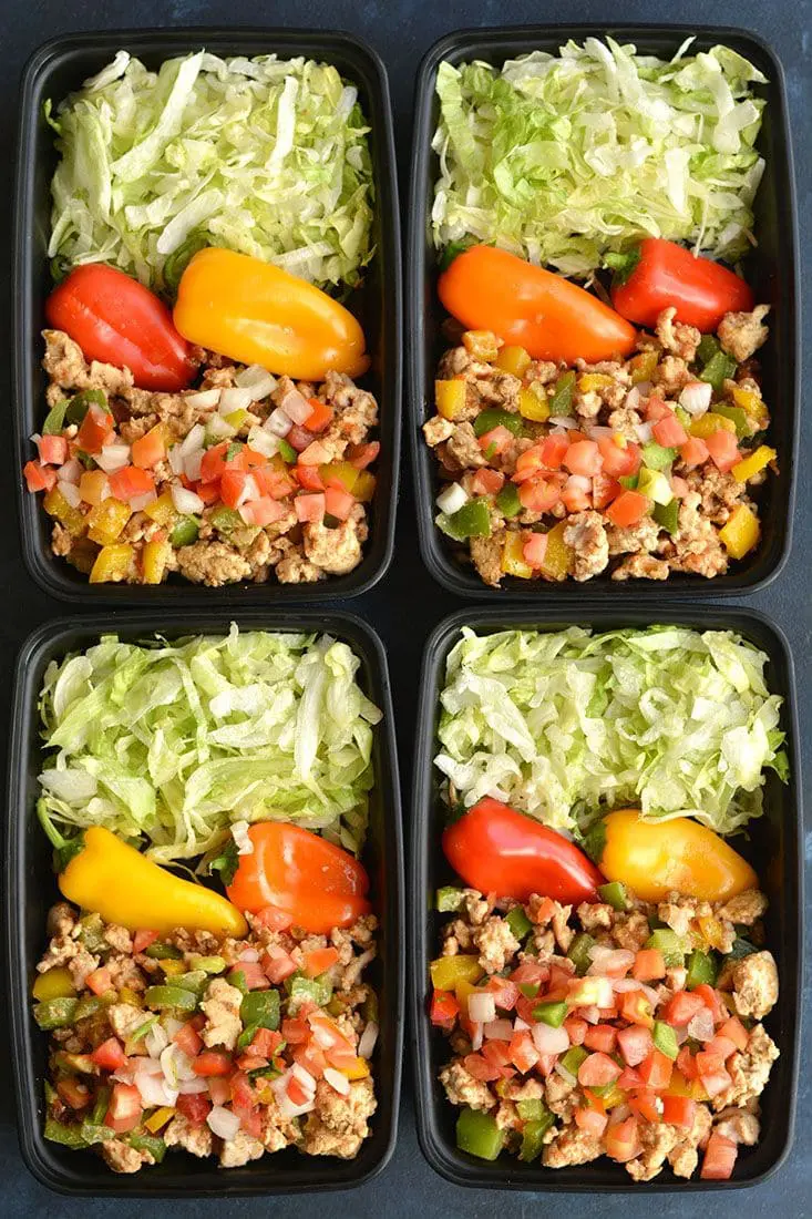 Turkey Taco Bowls