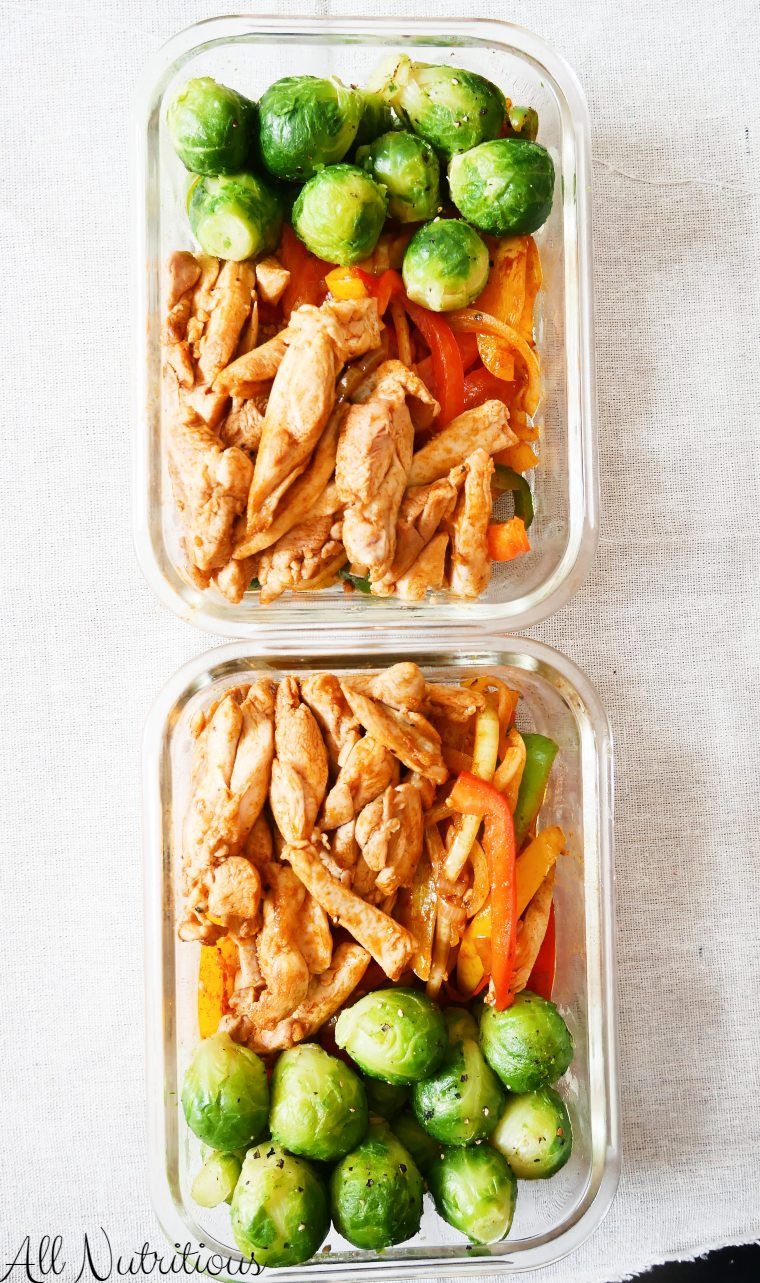 Chicken Fajita Meal Prep Bowl