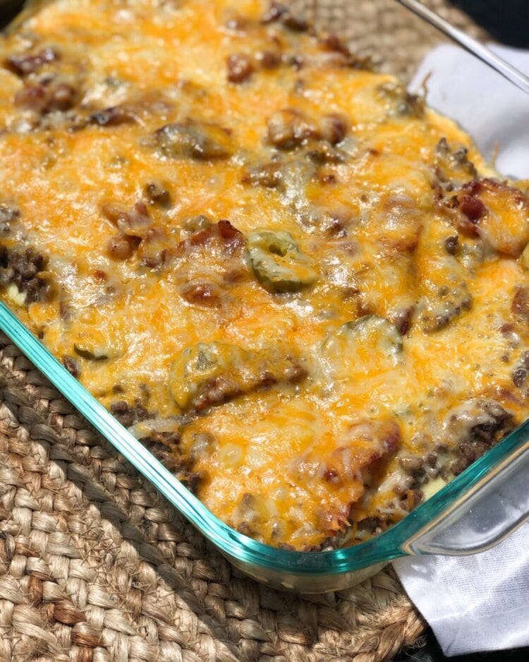 Bacon Cheeseburger Casserole