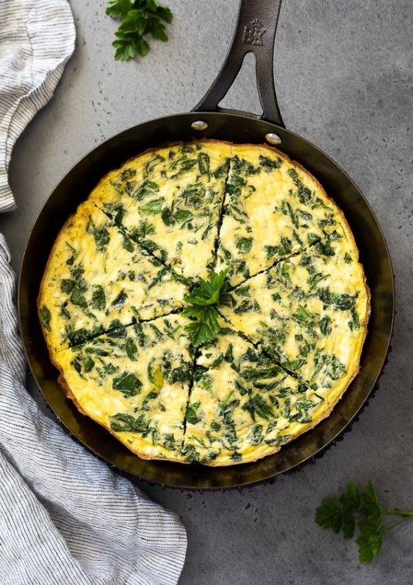 Spinach Feta Frittata