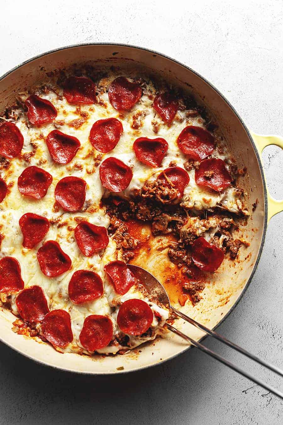 Keto Pizza Casserole