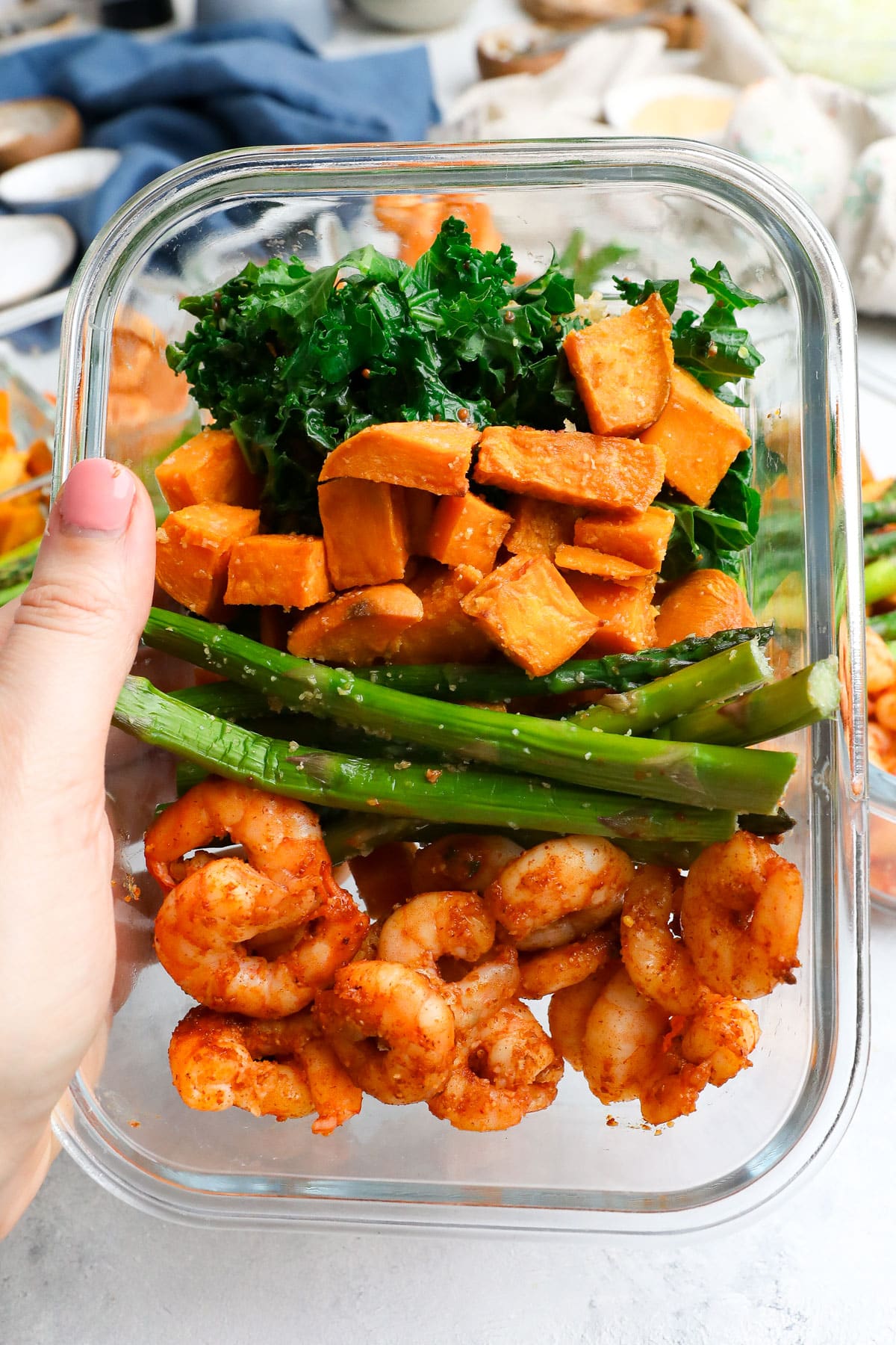 shrimp buddha bowls