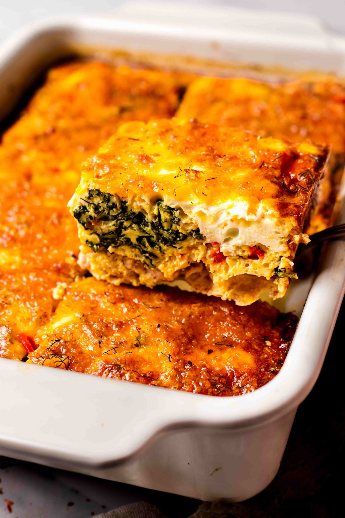 sausage and spinach b breakfast casserole